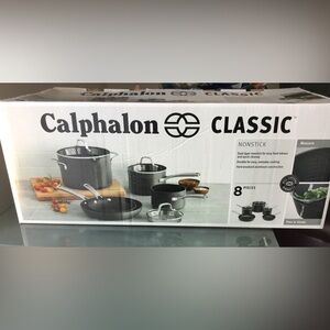 cal-halon classic cookware set 8pcs